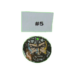 Pinball Magic Promo Plastic Keychain Original Vintage Game Beard Man 1995 #5